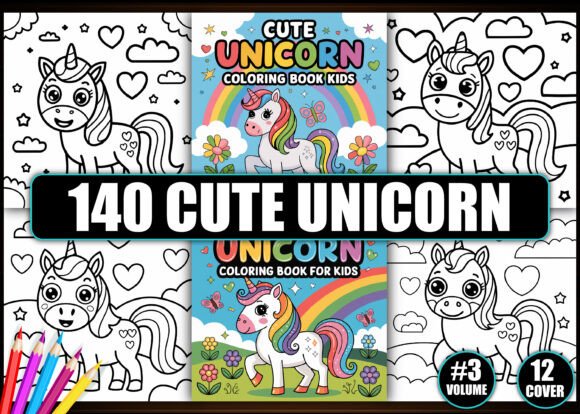 140 Cute Unicorn Coloring Pages for Kids: A Comprehensive Overview