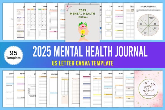 2025 Mental Health Journal: A Comprehensive Guide to Self-Reflection and Growth